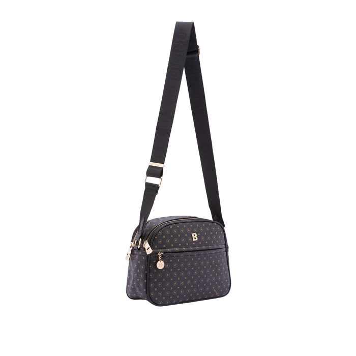 Borsa a tracolla da donna - Modello False - Ecopelle - 19.0 x 26.0 x 9.0 cm