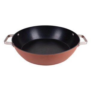 San Ignacio AGROS Batería de Cocina de 9 Pzs en Aluminio Forjado - Sartenes, Cacerolas con Tapa, Wok, Asador, Cazo y Tartera – Rendimiento y Diseño