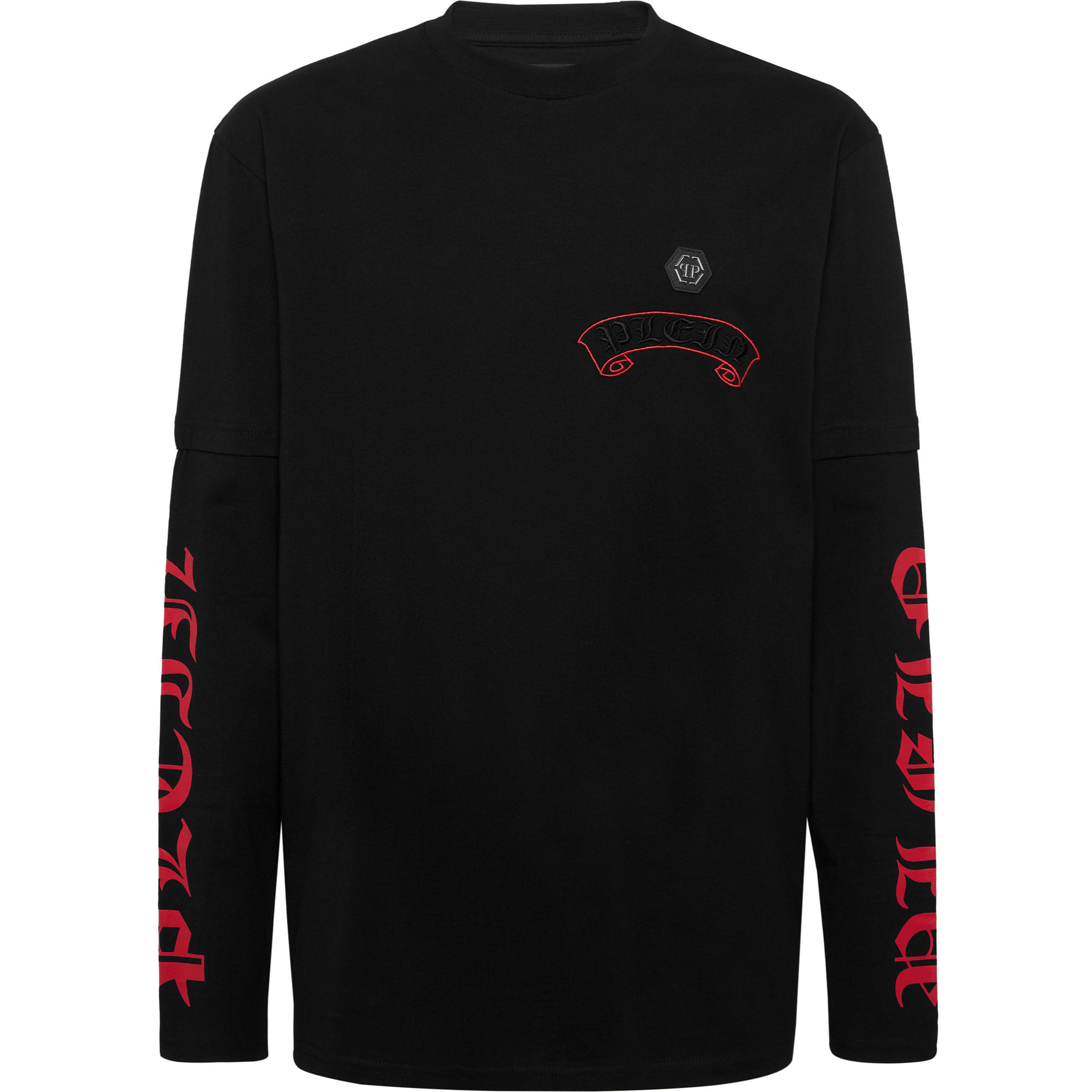 PHILIPP PLEIN T-Shirt Round Neck Ls