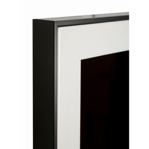 DIPINTO SU TELA LACCATO GIAGUARO C/CORNICE -A- CM 82X4X82