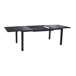 Ensemble table et chaises de jardin  - vert olive - GUETHAROS