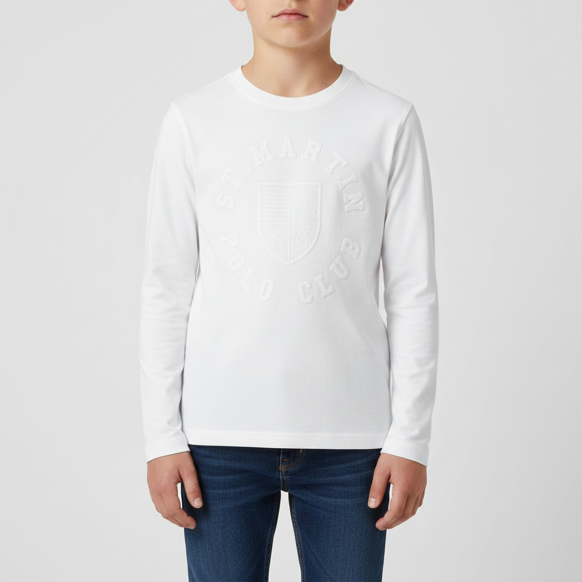 T-shirt con stampa logo