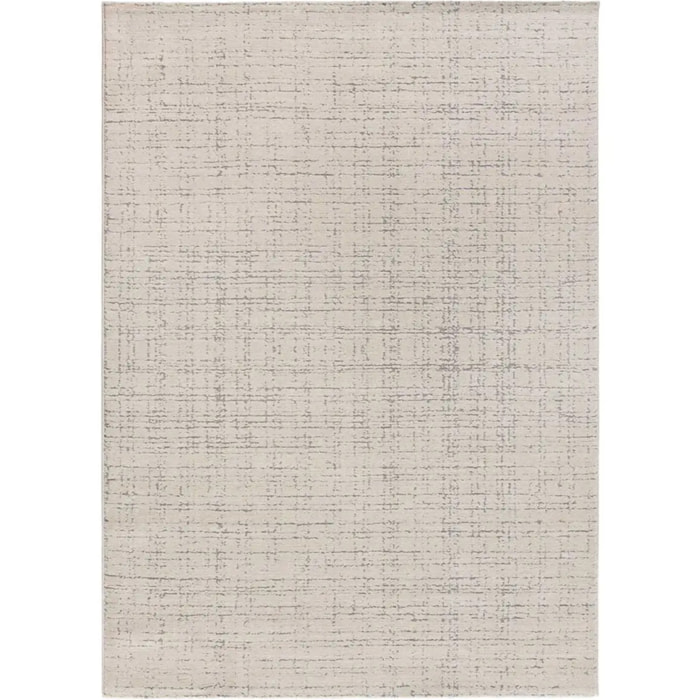 HL-NATURAL Alfombra con texturas neutras de pelo corto en color crema, varias medidas disponibles