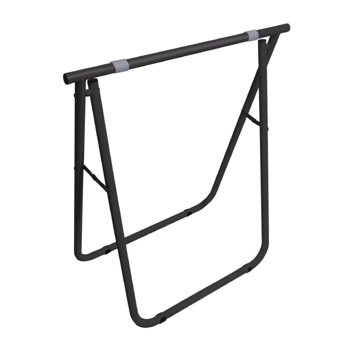 Cavalletto Osimo, Complemento d'arredo, Articolo decorativo, Accessorio d'arredo, 62x35 h75 cm, Ardesia