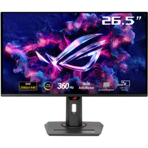 Ecran PC Gamer ASUS XG27ACDNG 27" QHD 360Hz QD-OLED HDR True Black 400 HDMI 2.1 USB-C 90W G-Sync