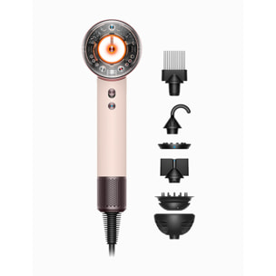 Sèche-cheveux Dyson Supersonic Nural™ Rose Céramique - Cheveux Bouclés à Frisés