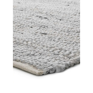 MAYA BLANCO Alfombra lisa blanco, varias medidas disponibles.