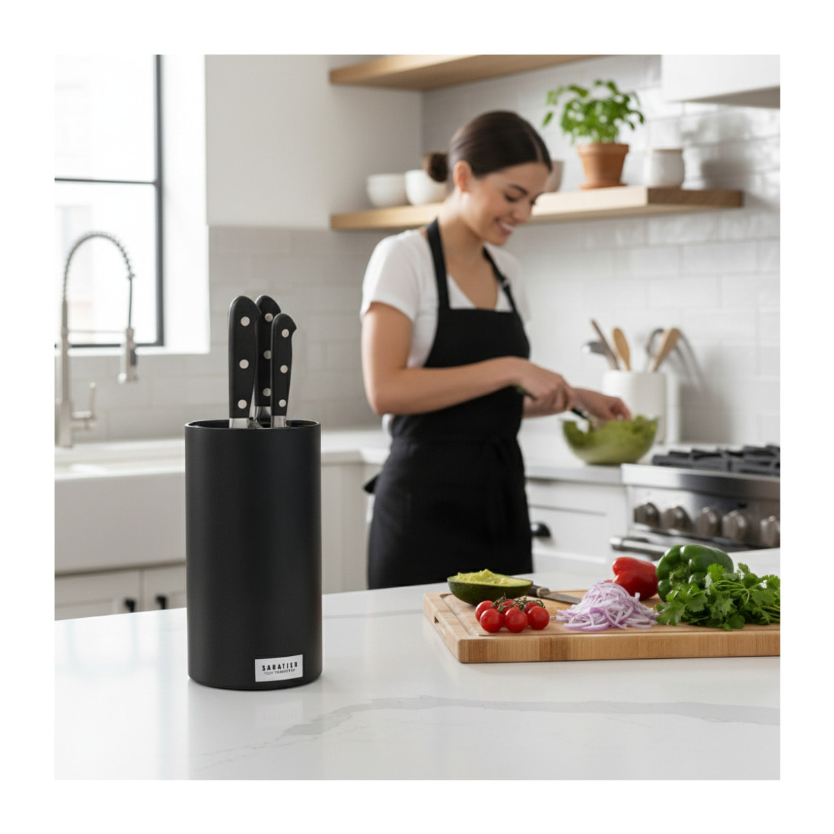 Bloc universel - Bloc tiges spaghetti noires Sabatier Trompette