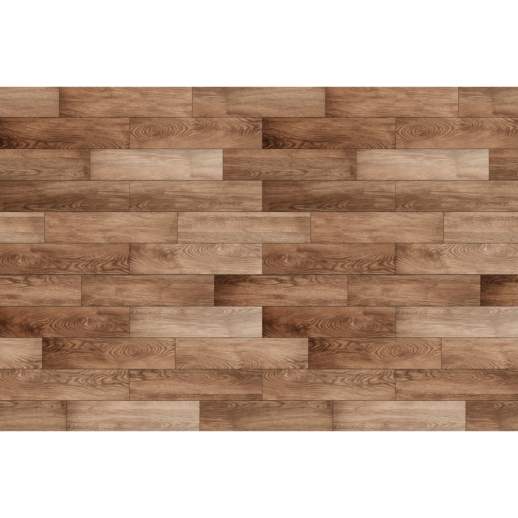 Alfombra de vinilo Madera 66x100 cm - PVC antideslizante, vinilica para cocina o salón, lavable, imitación madera