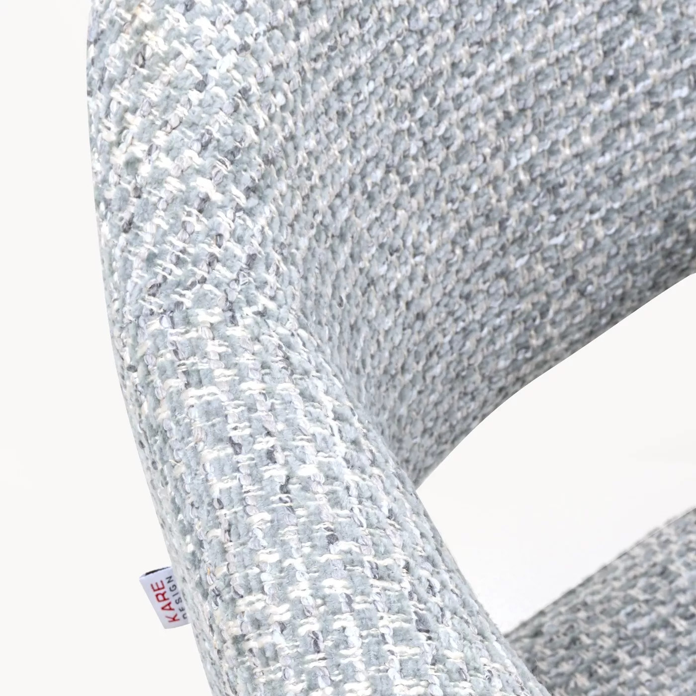 Chaise avec accoudoirs Jonte bleue Kare Design