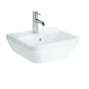 VitrA Integra lavabo suspendu 45 × 40 cm avec trop-plein, blanc
