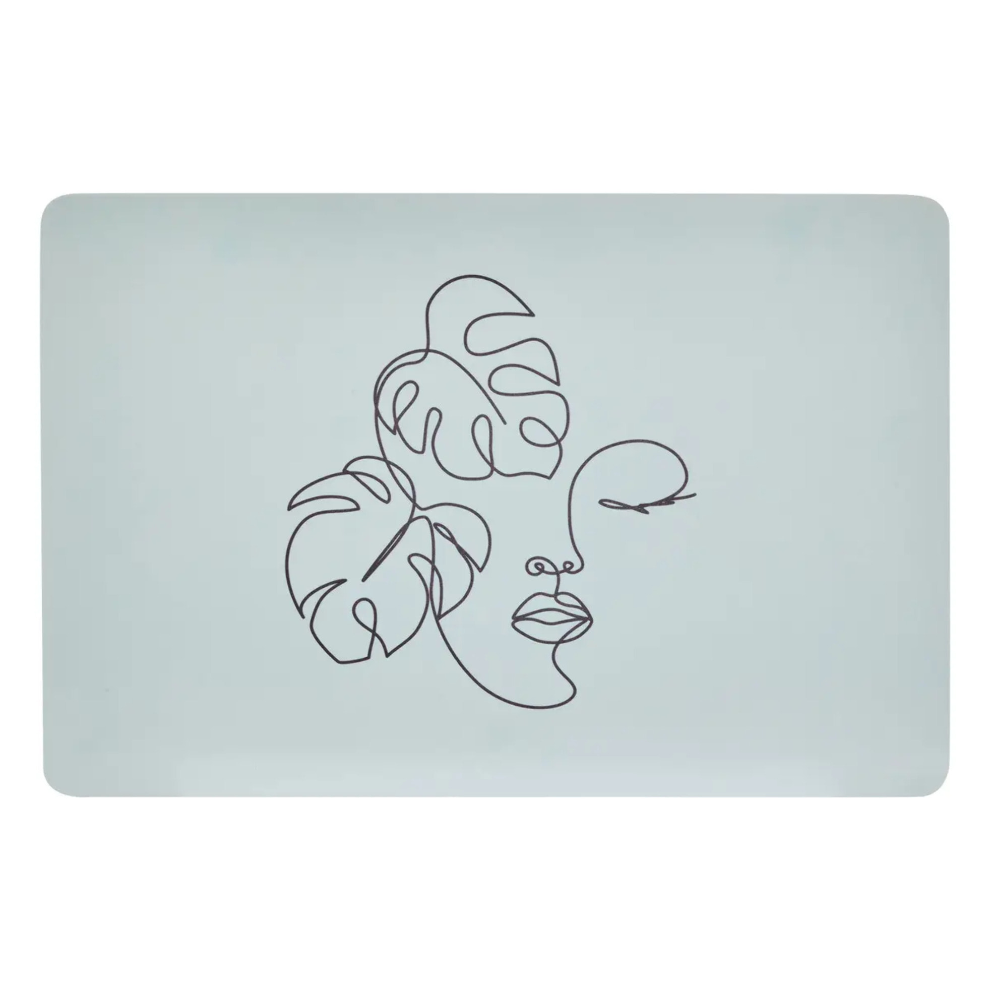 Set de table Visage L45xp30xH0,2cm