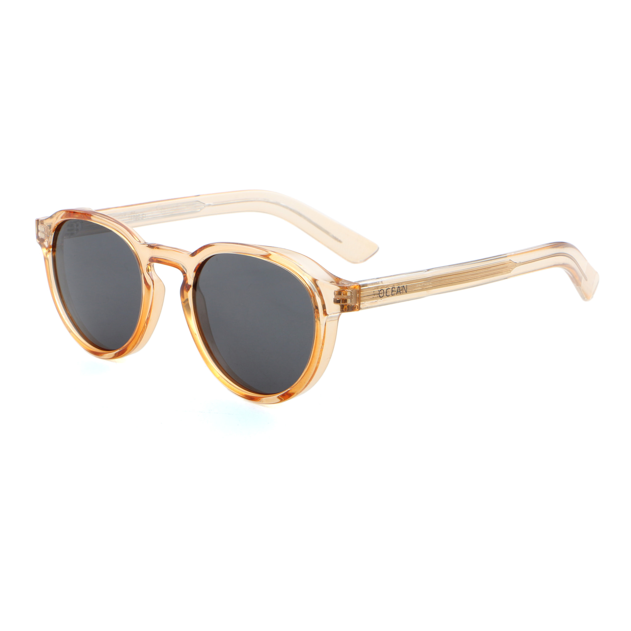 Gafas de sol OCEAN LA ROCHELLE - Champagne transparente brillante / Verde