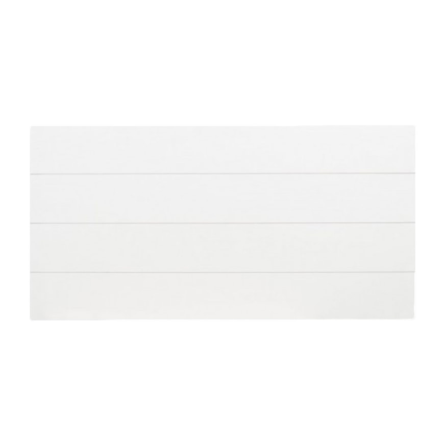 Tête de lit en bois DM blanc en différentes tailles
