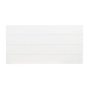 Tête de lit en bois DM blanc en différentes tailles