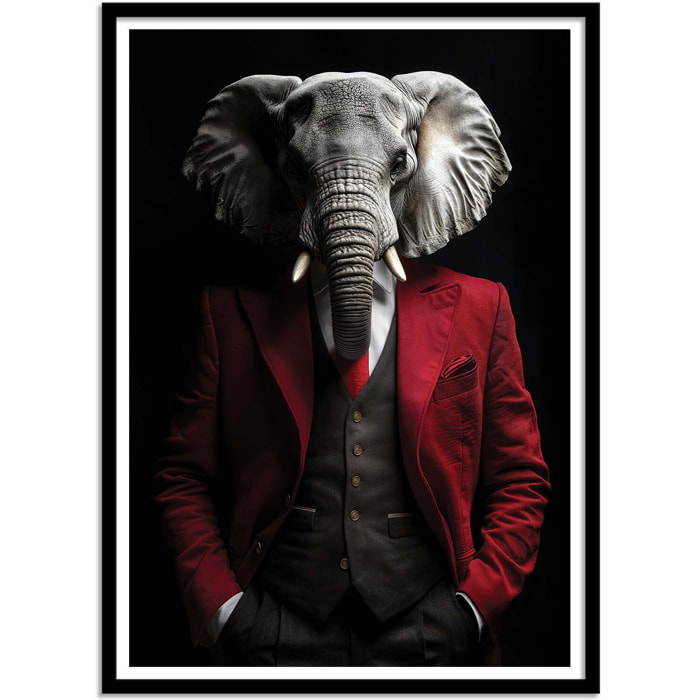 Affiche - Elephant Wild Suits - Philippe Hugonnard