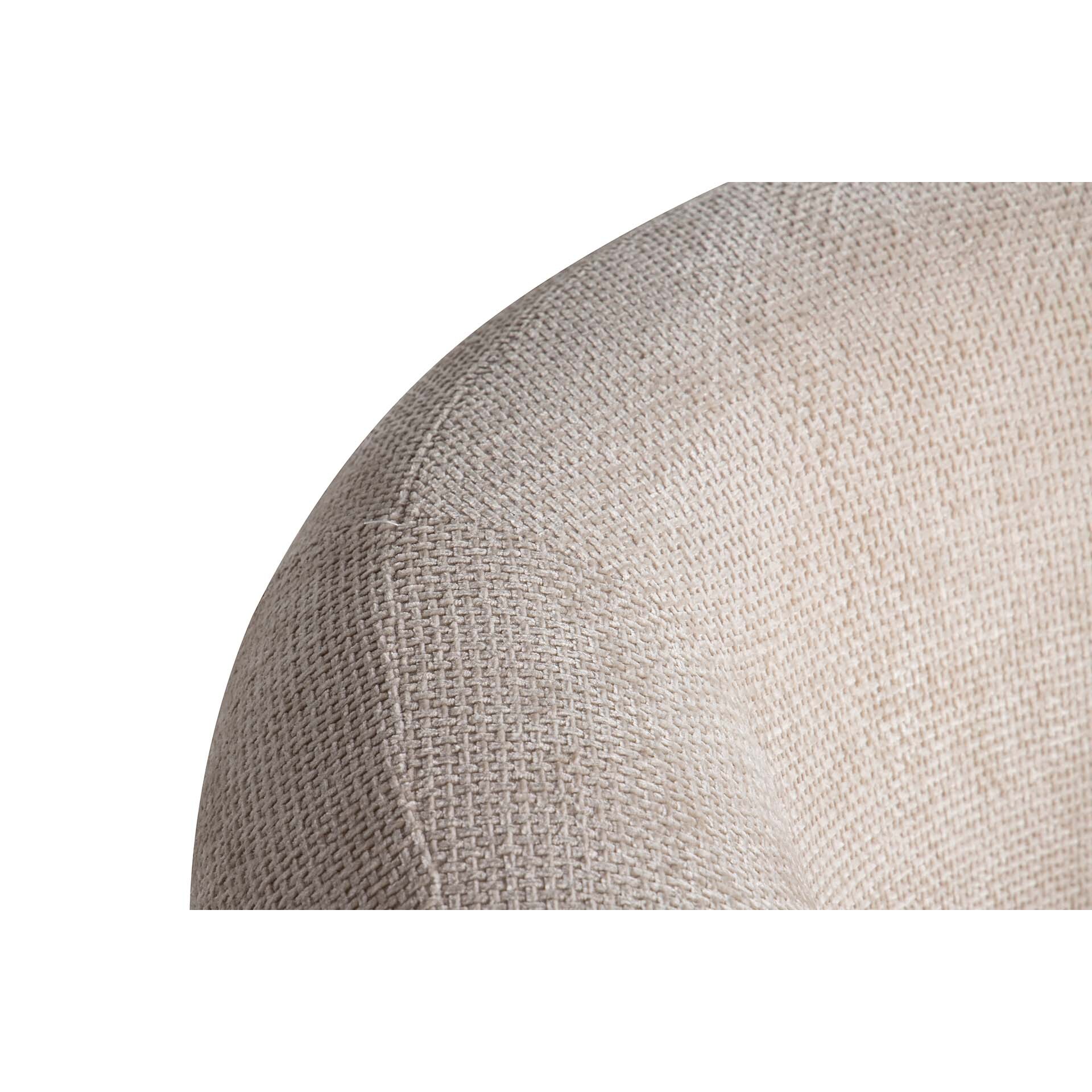 Butaca Chenilla Beige Flux 100x89x60 Cm
