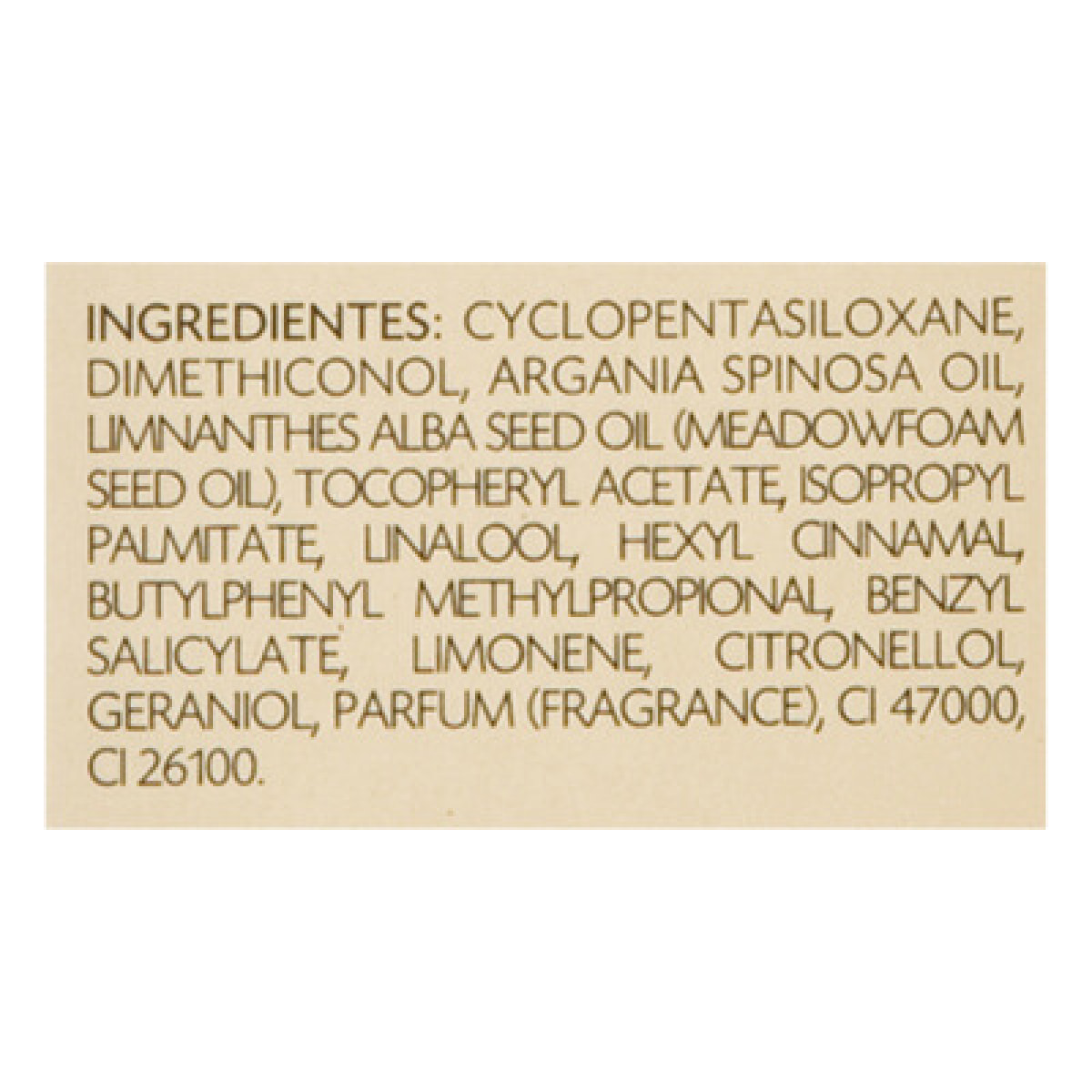 Huile argan sublime cheveux normaux 100 ml.