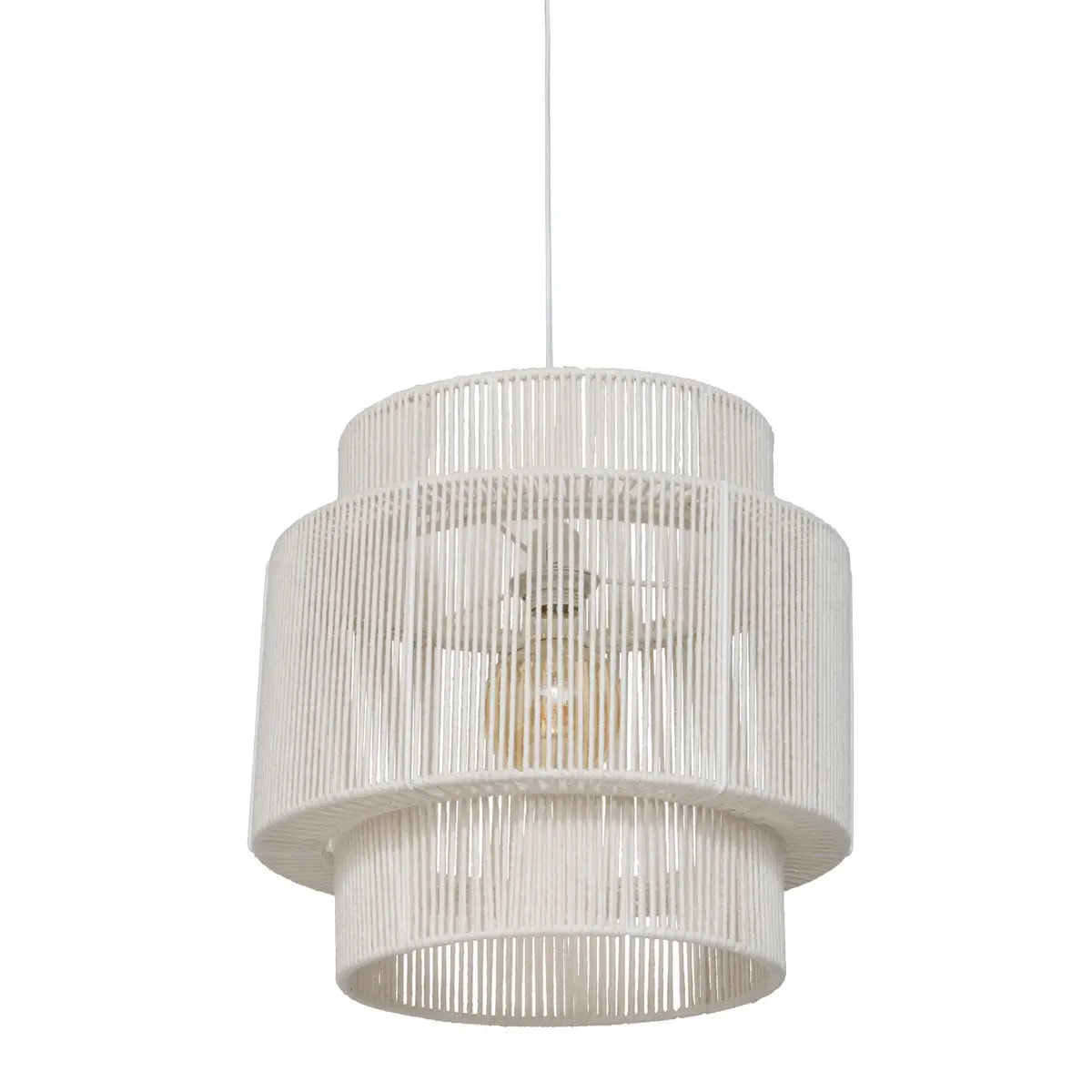 Suspension Liby blanche D38cm