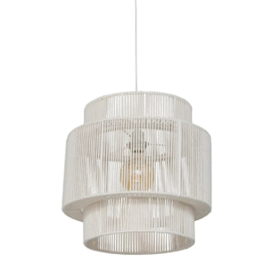 Suspension Liby blanche D38cm