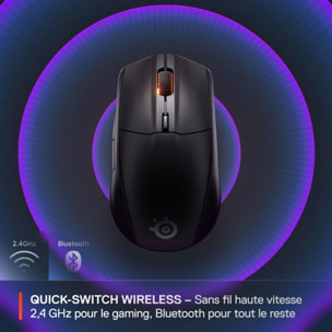 Souris Gamer Sans Fil STEELSERIES Rival 3 WL Gen 2 Noir