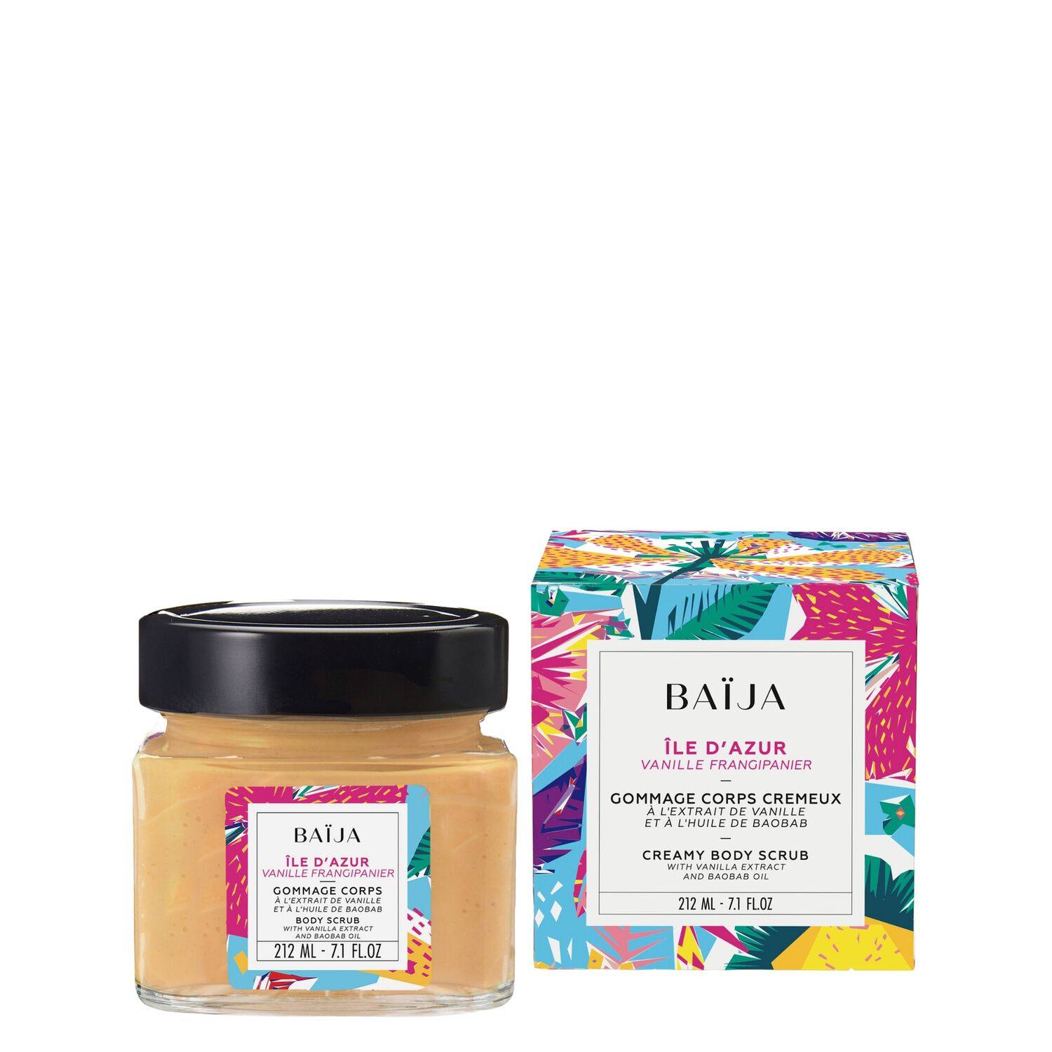 Île d'Azur - Gommage Corps Onctueux à l'extrait de vanille et d'huile de baobab