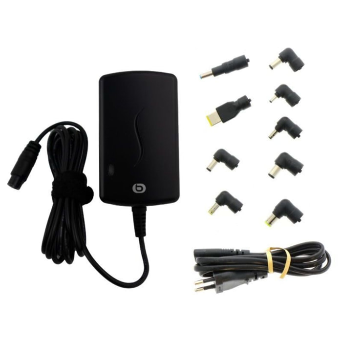Chargeur ordinateur portable ESSENTIELB PC 45W universel 9 embouts