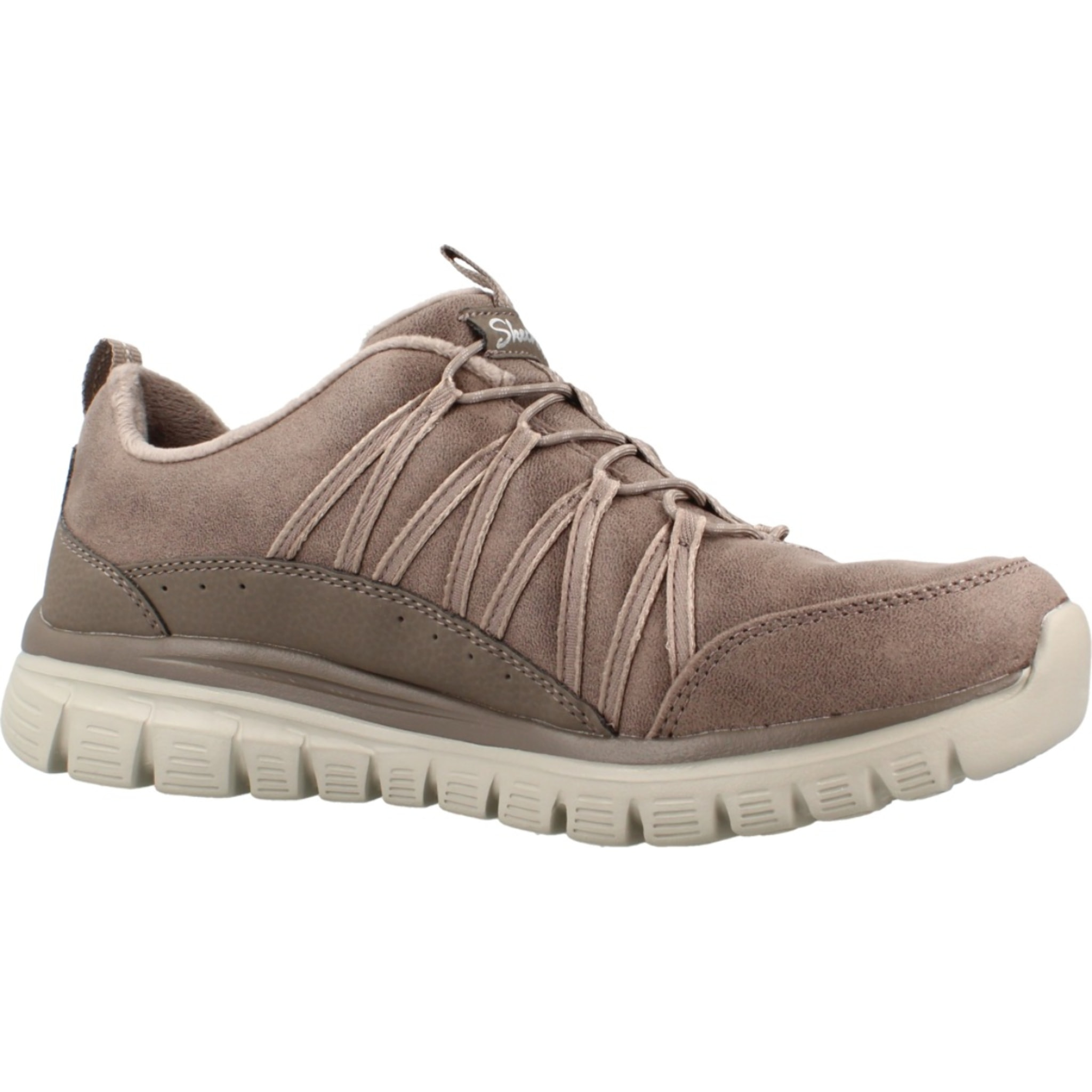 Sneakers De  Mujer 100889s Graceful Cozy Hug Gris