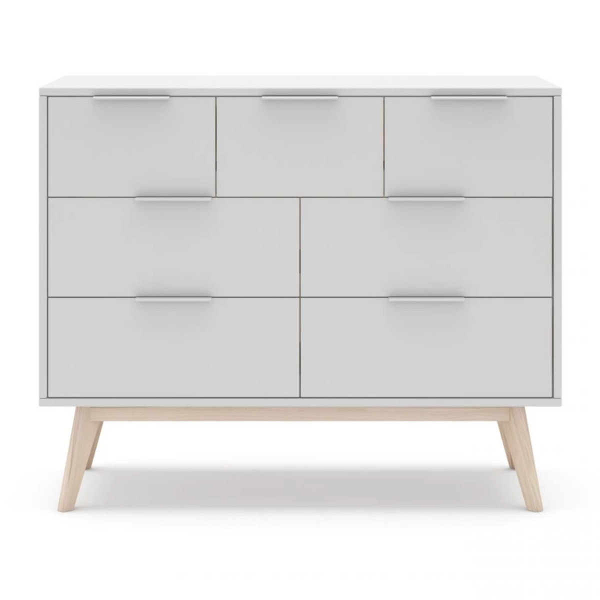 Cómoda Numa Blanco - Oak Soft