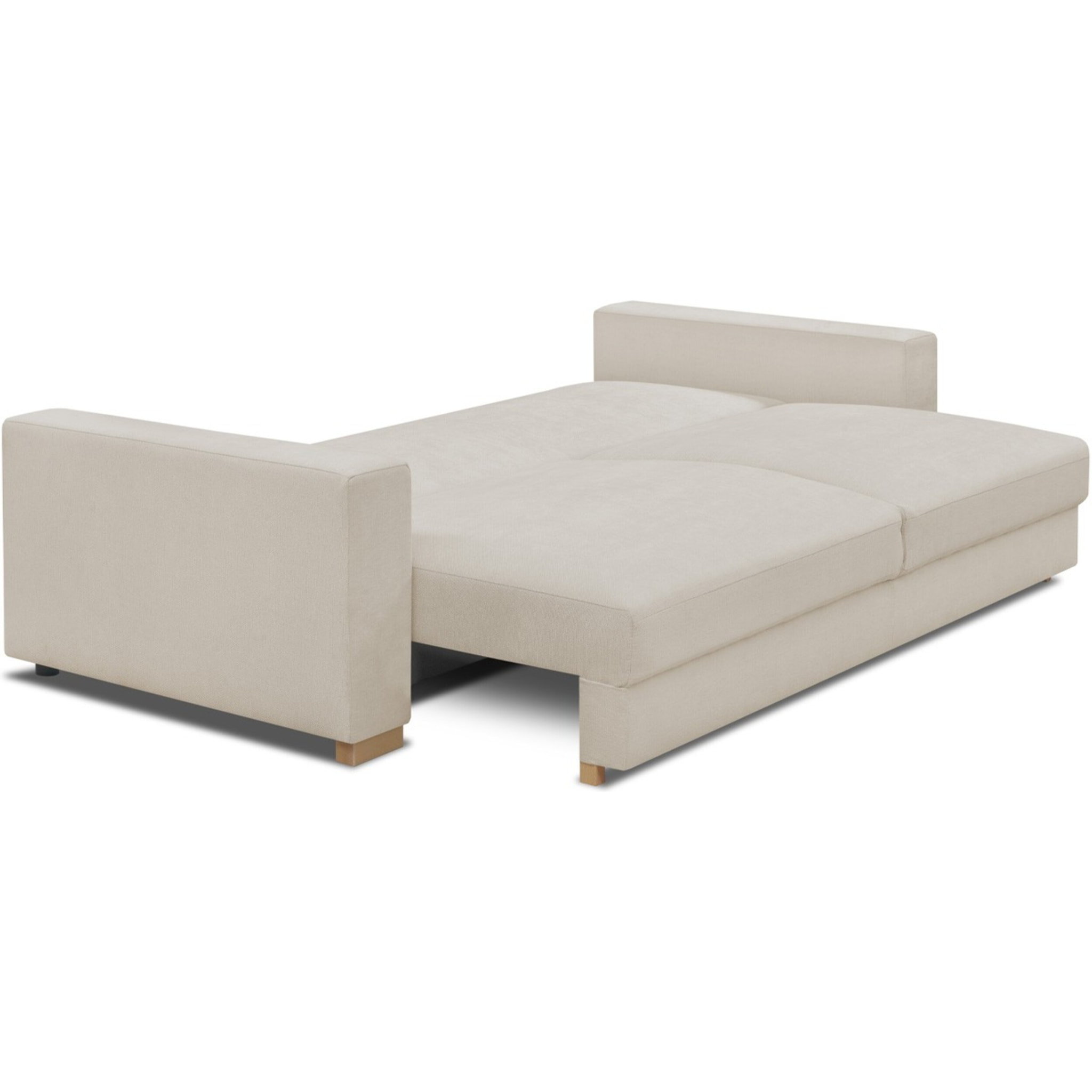 Canapé convertible 3 places en velours côtelé - ROBIN