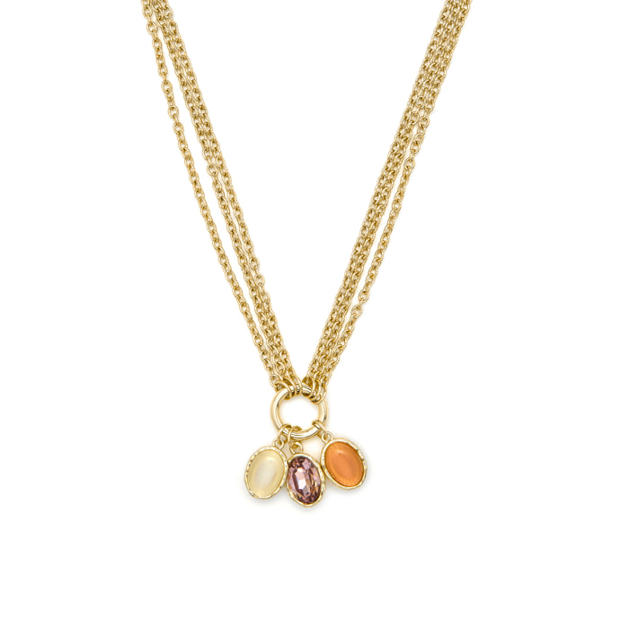 Collar Zalya acabado oro amarillo 18k