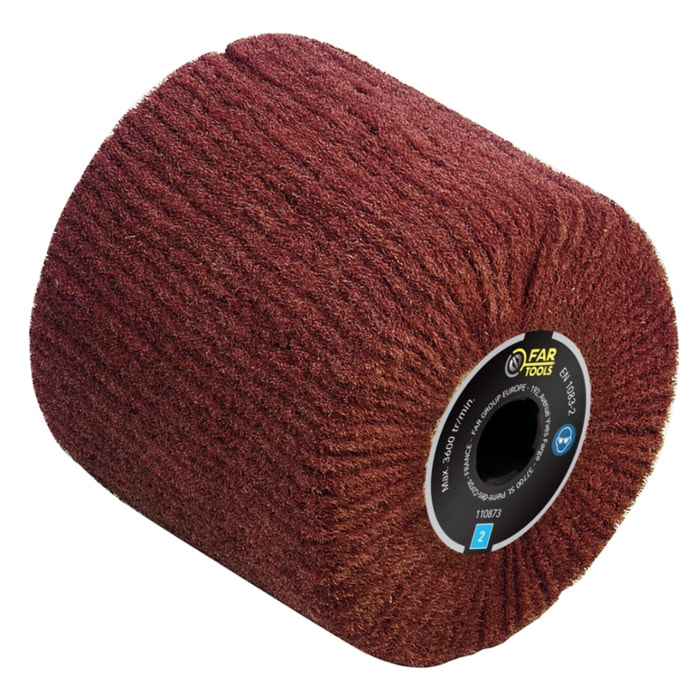 Brosse fibre synthétique FAR TOOLS Ø 120 mm L 100 mm - 110873