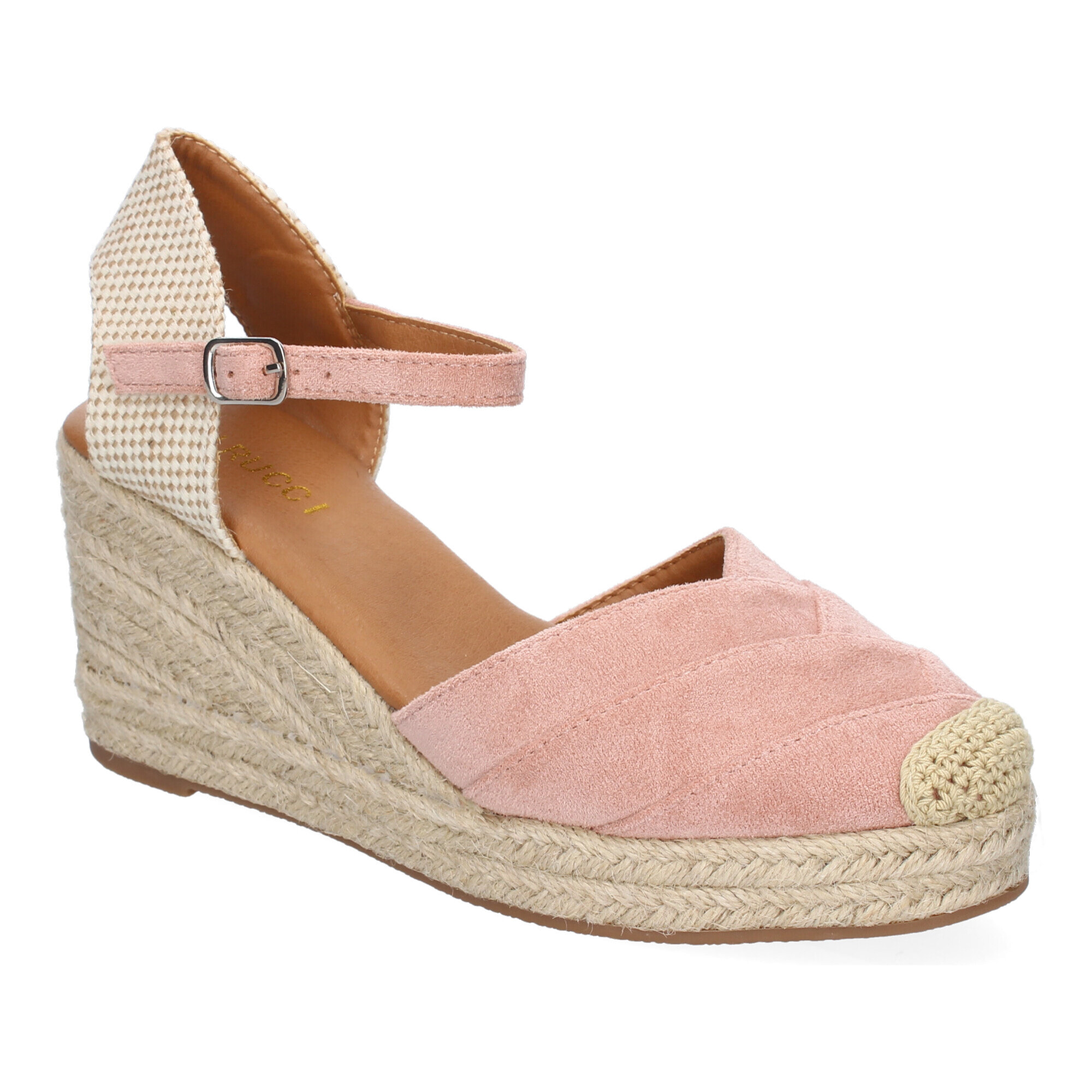 Sandalia de Cuña de Yute para Mujer, Comodo y Elegante, Diseño Moderno