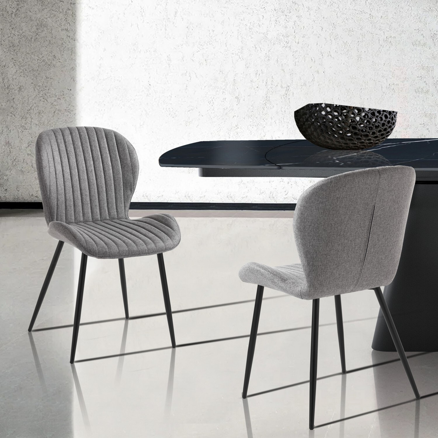 Oresteluchetta Set 4 Sedie ARLES GREY