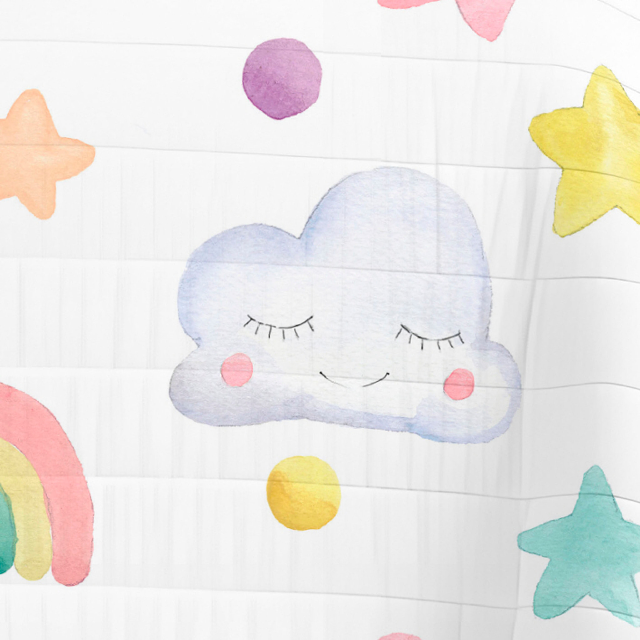 Cool Kids - Colcha Bouti Estampada - 100% Algodón - 70 gr/m² - Confetti