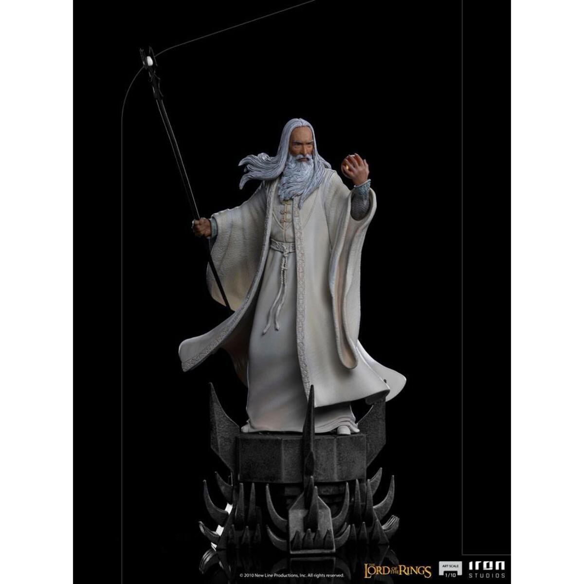 Il Signore Degli Anelli Statua Bds Art Scale Saruman 29 Cm 1/10 Iron Studios