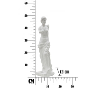 SCULTURA STATUA WOMAN CM 14X12X49