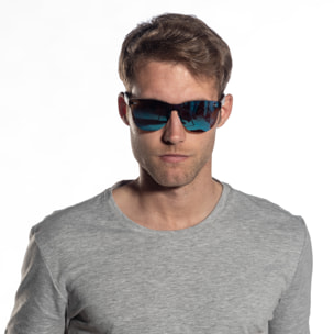 Gafas de sol OCEAN FLORENCIA - Marrón transparente por fuera con espejo rosa por dentro y patillas doradas