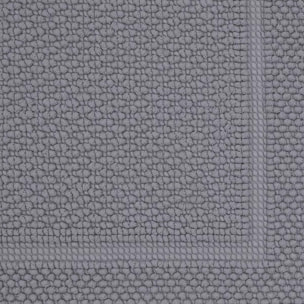 Tapis de bain pur coton 1700 g/m² uni gris Antica gris perle