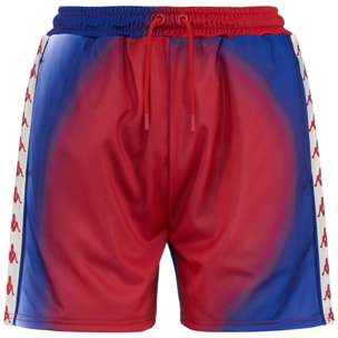 Kappa - Pantaloncini Donna Rosso - 222 BANDA SACHA 2 GRAPHIK