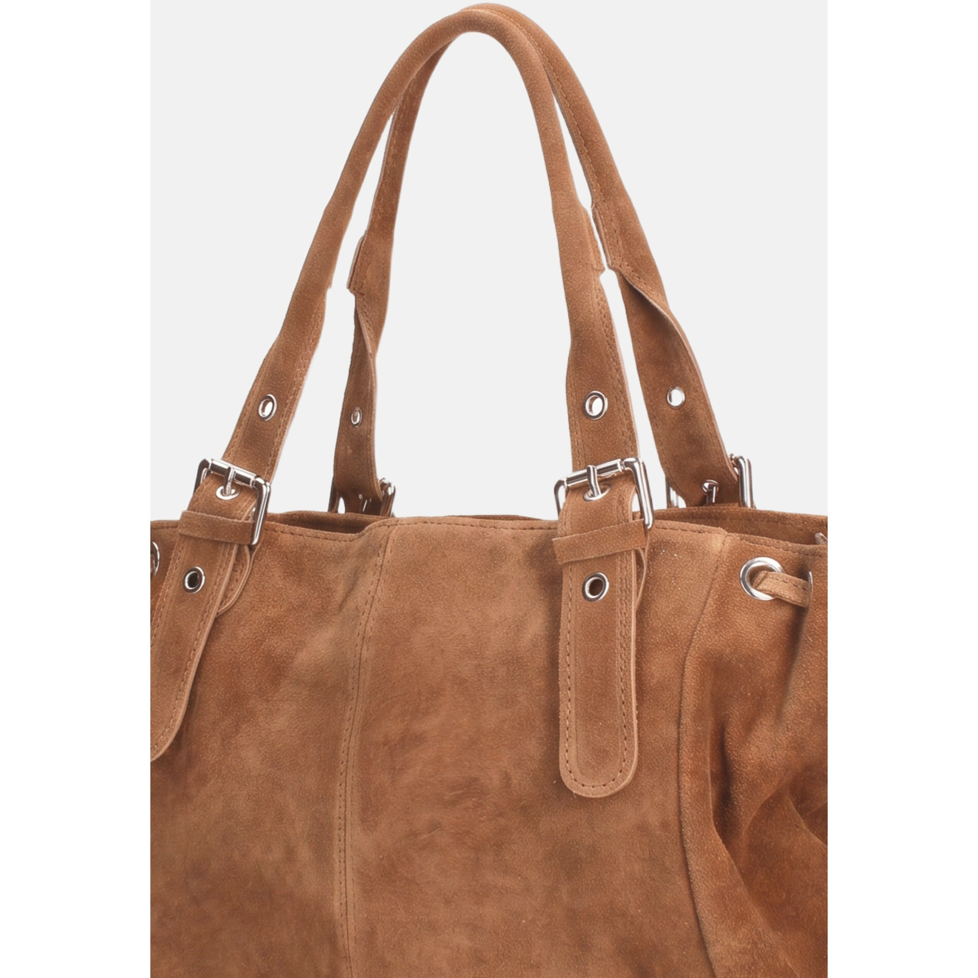 Borsa a mano da donna Made in Italy - Modello Celeste Plus - 100% pelle - 20.0 x 28.5 x 41.0 cm