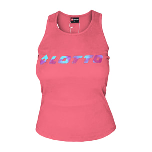 Top Canotta Donna LOTTO Cotone Manica Corta - Art.456212