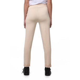 Pantalón deportivo mujer Leone 1947 Apparel puños