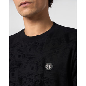 PHILIPP PLEIN Camiseta de cuello redondo y manga corta
