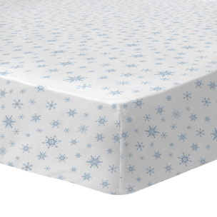 Drap-housse imprimée 100% coton, DISNEY FROZEN 2 TRIO