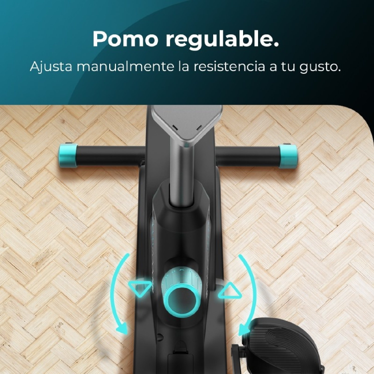 Cecotec Vélo d'appartement Drumfit Indoor 4000 Magnetic Connected, MagnetSystem,