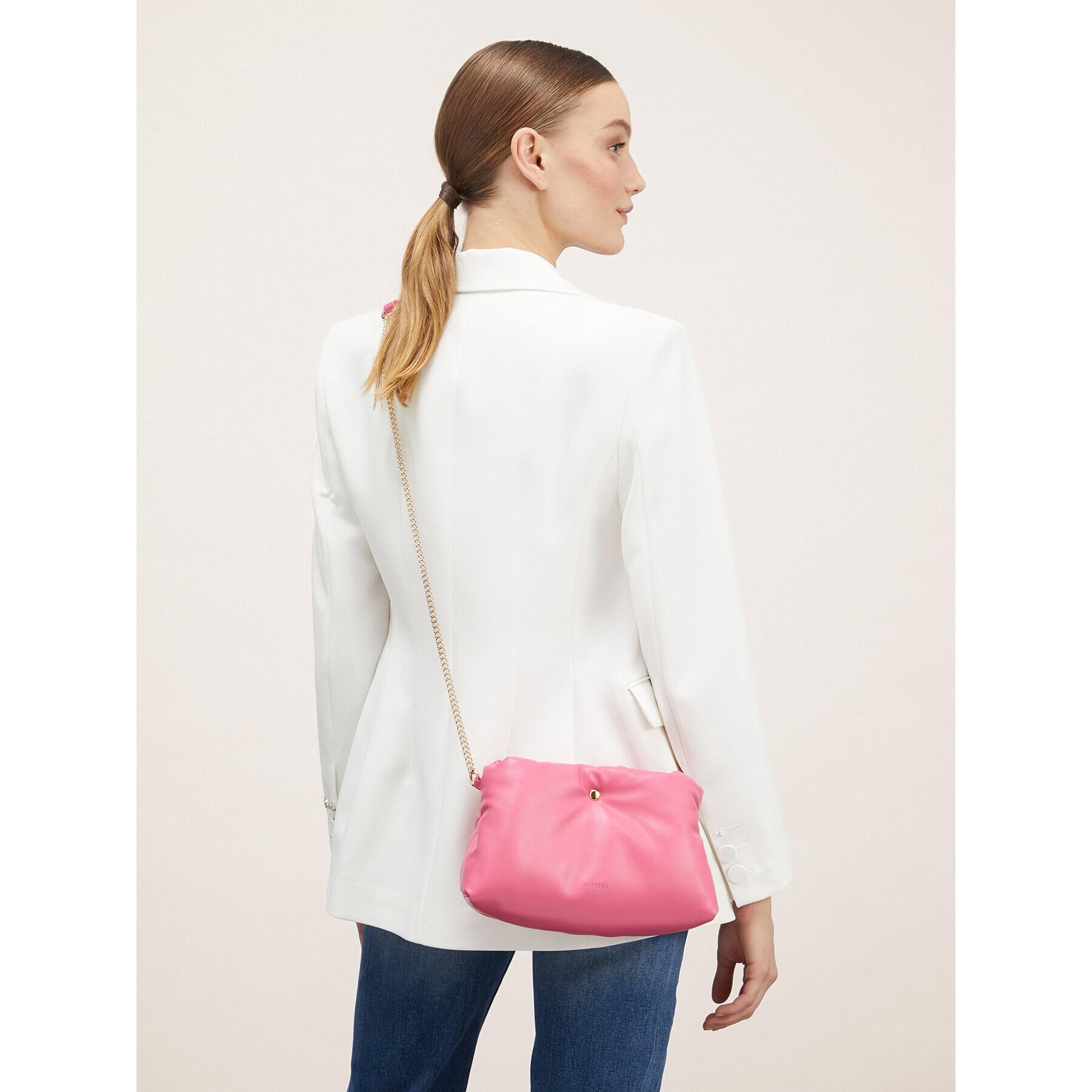 Motivi - Nuevo clutch bag efecto puff - Fuchsia