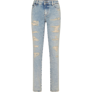 PHILIPP PLEIN Jegging de cintura alta