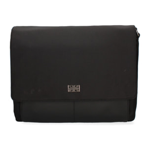 Borsa a spalla da uomo In Vera pelle Made in Italy 27x29x10 cm