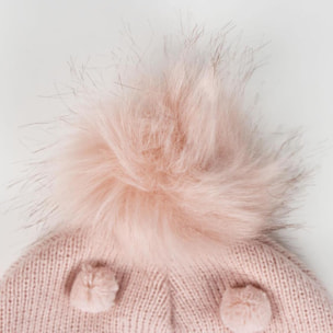 Gorro de punto infantil "Minnie"